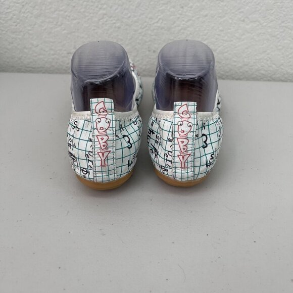 Goby Math Science Novelty Print Slip On Ballet Flats Shoes Womens size 39 US 8.5 - Picture 3 of 10